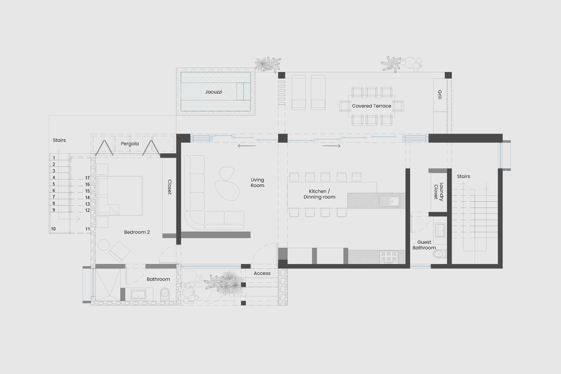 2 Niveles Planta Baja